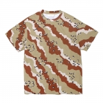 페치 페치선데이 fetch sunday PATTERN T-SHIRT DESERT CAMO