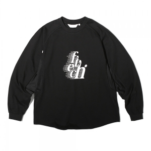 페치 페치선데이 fetch sunday RACING  MESH L/S T-SHIRT BLACK