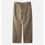 러프사이드 rough side Elastic Fatigue Pants Khaki