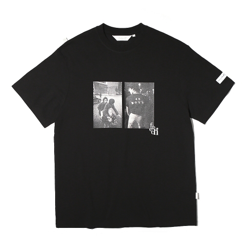 페치 페치선데이 fetch sunday FETCH® X LARRY CLARK® 'T.L.A' T-SHIRT BLACK