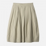 Women 러프사이드 rough side Bud Pleated Skirt Sand