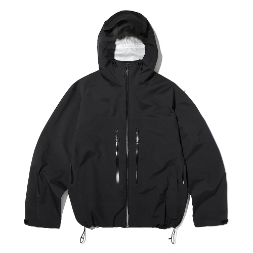 페치 페치선데이 fetch sunday 3LAYER HOODED JACKET BLACK