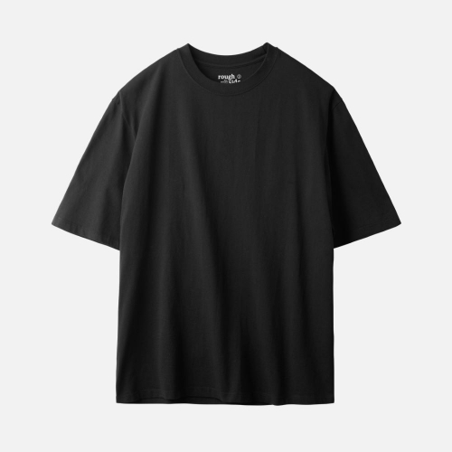 러프사이드 rough side   Mild T-Shirt Black