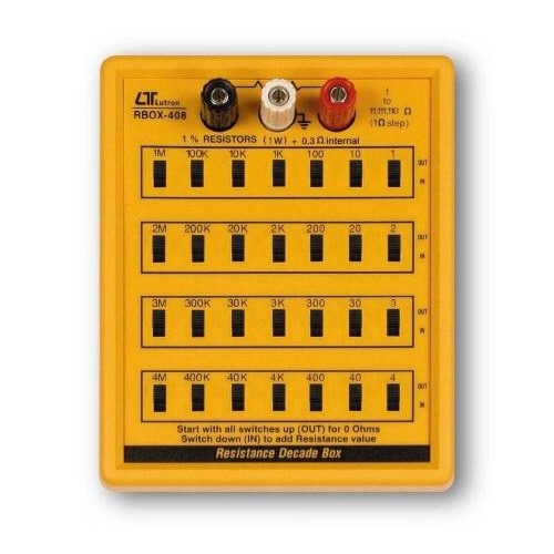 저항박스 RB0X-408 1 to 11,111,110 ohm,1 ohm per step