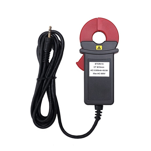 ETCR016 High Accuracy Clamp leakage current sensor;0.000mA～60.0A,Φ16mm