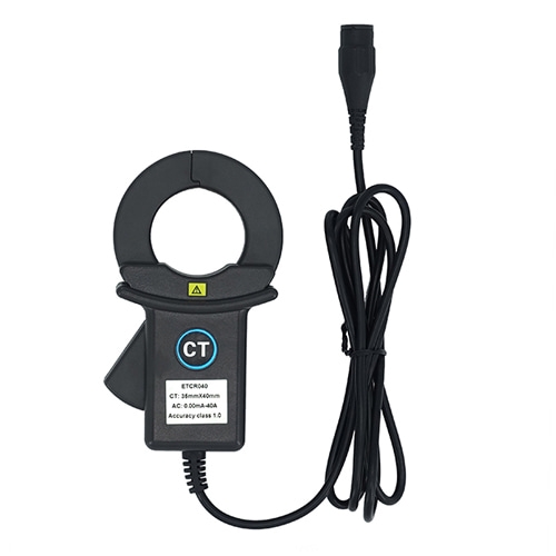 ETCR040 Clamp High Accuracy Leakage Current Sensor;0.00mA~40A AC 800：1