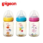 Pijion 피죤(더블하트) 모유실감 젖병 160ml 3종 택1(애니멀/별/토이)