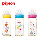 Pijion 피죤(더블하트) 모유실감 젖병 240ml 3종 택1(애니멀/별/토이)