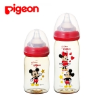 Pijion 피죤(더블하트) 모유실감 젖병 미키마우스 2종 택1(160ml/240ml)