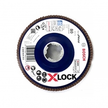 BOSCH X-Lock 금속용 플랩디스크125mm(5) #40~120
