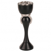 [청구금속/]자석도어스토퍼 흑색.B(소) 90mm