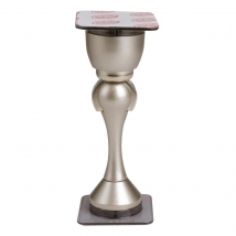 [청구금속/]접착식자석도어스토퍼 그레이(소) 90mm