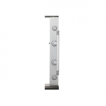 [게이트아이/]문손잡이(현관문핸들락-실버) BL580S (센터250)