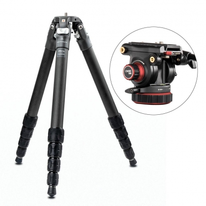 포토클램 PTC-3352TC + 카이어 N15 카본삼각대 유압식 헤드키트(플레이트포함) 탐조촬영