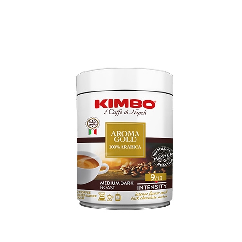 [KIMBO] 아로마골드 100% 아라비카 (AROMA GOLD 100% ARABICA) 분쇄원두 250g