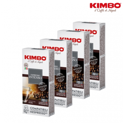   [소비기한 할인]  [KIMBO] 킴보 네스프레소 호환캡슐 인텐소 (40EA)