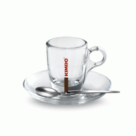 [KIMBO] 에스프레소 유리잔 세트 (Crystal Espresso Cup Set) 2oz