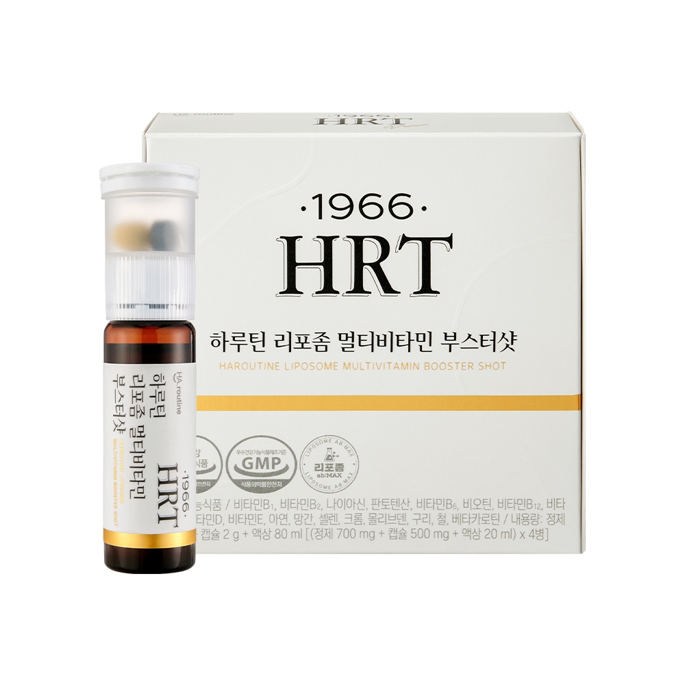 ★리뉴얼★ HRT 리포좀 멀티비타민 부스터샷 4개입