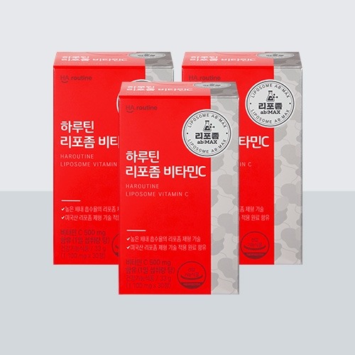 ⚡깜짝특가 [실속]하루틴 리포좀 공법 비타민C 1100mg x 90정(3개월분)