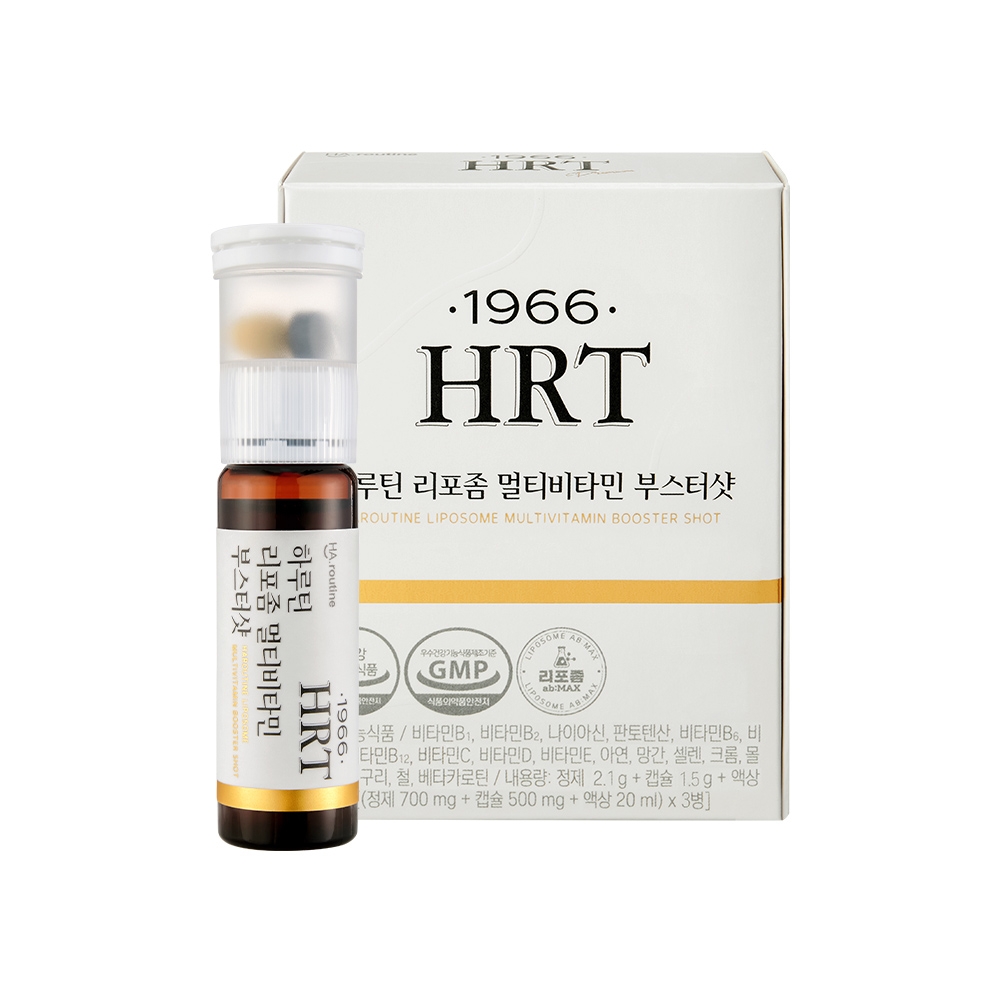 ★리뉴얼★ HRT 리포좀 멀티비타민 부스터샷 3개입