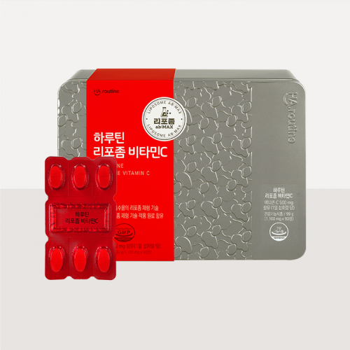 ★공식몰 비밀특가★ 하루틴 리포좀 비타민C 틴케이스 1박스 (총 3개월분)