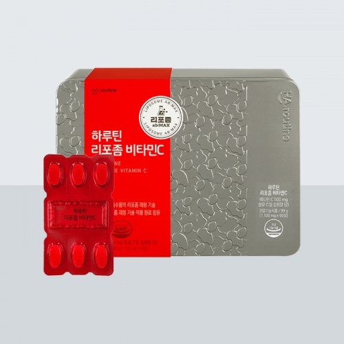하루틴 리포좀 비타민C 1100mg x 90정(3개월분) 틴케이스