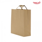 BM 종이쇼핑백 크라프트 플랫 22x9x28 / 100장 [소매]