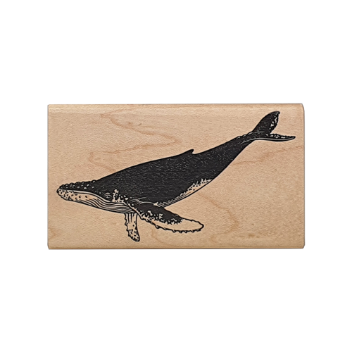 고래 스탬프 - 혹등고래