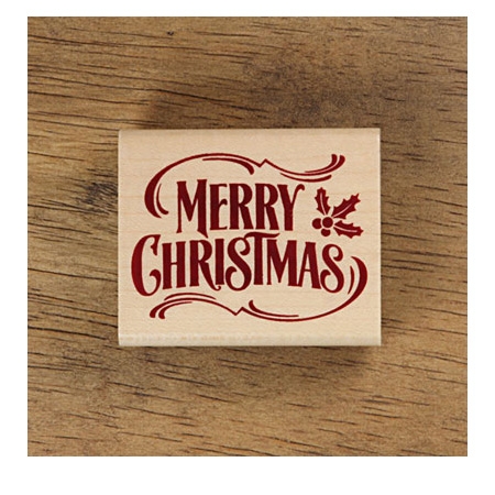 호랑가시 나무-Merry Christmas 메세지 (6X5)