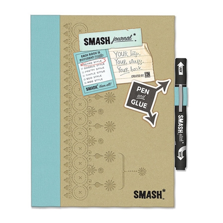 스크랩북RETRO BLUE SMASH FOLIO