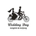 [주문제작-웨딩] Wedding Day - 커플 자전거