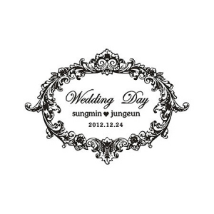 [주문제작-웨딩 ]Wedding Day - 클래식 프레임