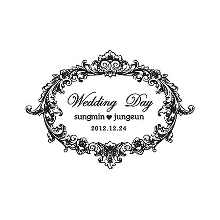 [주문제작-웨딩 ]Wedding Day - 클래식 프레임