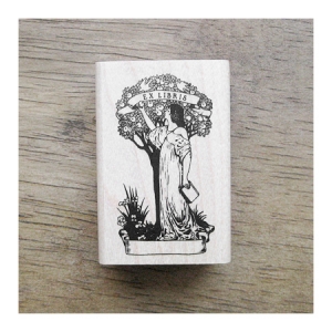 [장서 스탬프] 나무와 여인