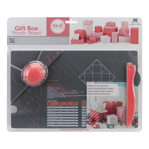 선물상자 펀치 보드Gift Box Punch Board