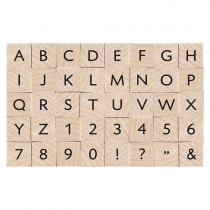 Essential Uppercase Letters & Numbers
