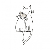 신지카토 고양이 시리즈 – 다정한 고양이 (004)