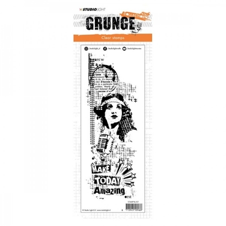[클리어] Grunge Stamp - SL357