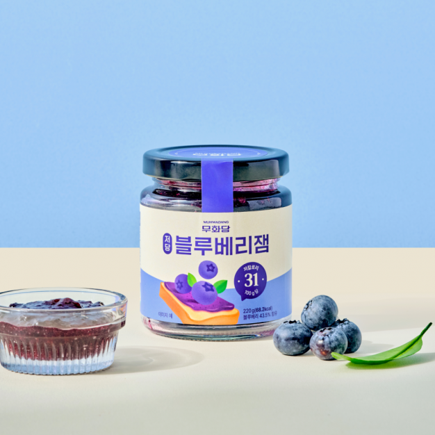 [리뉴얼] 무화당 저당 과일잼 2종 (딸기잼, 블루베리잼)