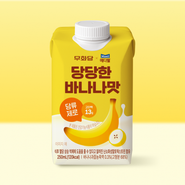 [신제품] 무화당X메디웰 당당한 바나나맛 (250ml x 24팩)
