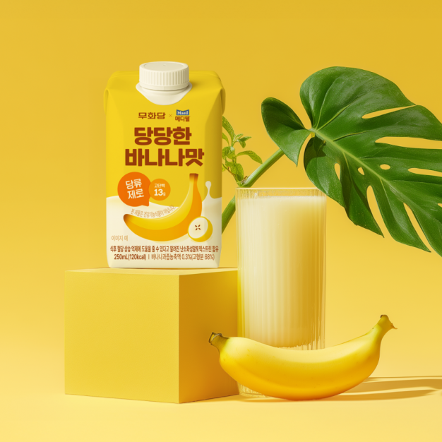 [신제품] 무화당X메디웰 당당한 바나나맛 (250ml x 24팩)