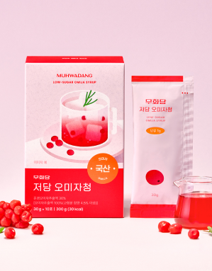 무화당 저당 오미자청 (30g x 10포) 1BOX