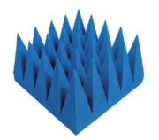 Pyramidal Foam Microwave Absorber