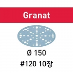 샌드페이퍼 STF D150/48 P120 GR/10 10장 (575157)