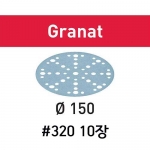 샌드페이퍼 STF D150/48 P320 GR/10 10장 (575159)