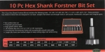 10PCS 포스너 비트세트 (DZZ1)