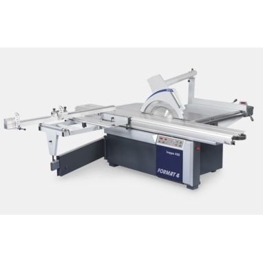 포맷4 슬라이딩판넬쏘 (KAPPA450) (3상/10마력/450MM톱날장착/스타델타기동/데이도툴링시스템/슬라이딩쪽 온오프 스위치/립펜스 미세조정/마이터게이지/1250 립펜스/3200 슬라이딩/3200 크로스컷펜스 장착)