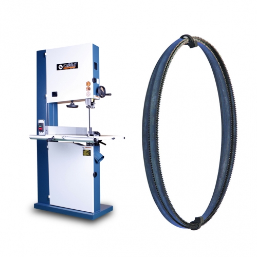 대만산 21" 밴드쏘 (SBW-5300A)용 카본 밴드쏘날 (곡선용/ 3861mm/ 10mm/ 6tpi/ 7개 세트)