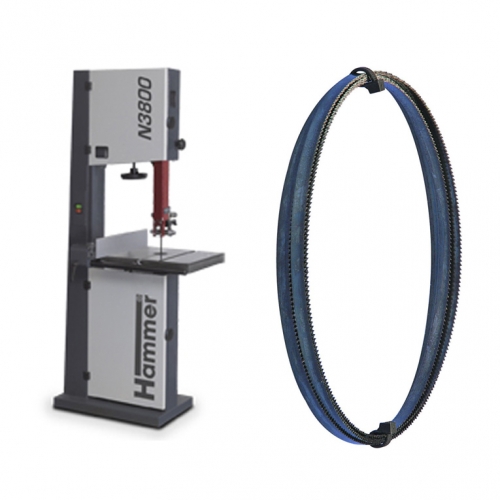 해머 밴드쏘 (N3800)용 카본 밴드쏘날 (곡선용/ 3556mm/ 6mm/ 6tpi/ 8개 세트)