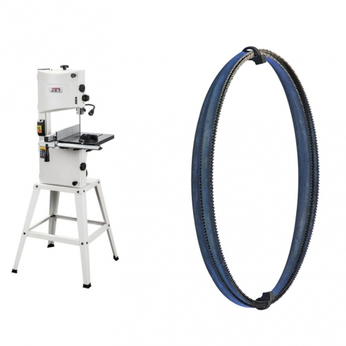 제트 10" 밴드쏘 (JWBS-10S)용 카본 밴드쏘날 (곡선용/ 1826mm/ 6mm/ 6tpi/ 16개 세트)